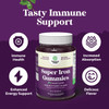 Natures Craft Bundle of Extra Strength Iron Gummies for Women and Men with Vitamin C for Higher Absorption and Delicious Daily Multivitamin for Women Gummies for Adults Energy and Immunity