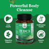 Natures Craft Bundle of Herbal Uric Acid Cleanse and Detox and Advanced TUDCA Liver Support Supplement - Essential Daily Kidney Cleanse and Uric Acid Support - for Gallbladder Liver and Kidney Support