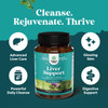Natures Craft Bundle of Liver Cleanse and Detox & Repair Formula - Herbal Liver Support Supplement and Kidney Support Cranberry Supplement for Women and Men for Kidney and Bladder Health