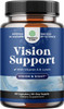 Natures Craft Complete Eye Health Supplement for Adults - Lutein 20mg Per Serving Eye Vitamins for Vision Dry Eyes Pressure and Blue Light Protection - Eye Supplement for Adults with Beta Carotene for Eyes