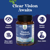 Natures Craft Complete Eye Health Supplement for Adults - Lutein 20mg Per Serving Eye Vitamins for Vision Dry Eyes Pressure and Blue Light Protection - Eye Supplement for Adults with Beta Carotene for Eyes