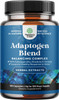 Natures Craft Herbal Adaptogen Mood Support Supplement - Calming Adaptogens Supplement for Stress & Cortisol Management with Ashwagandha Rhodiola Rosea & Maca Root - Vegan Non GMO & Daytime Friendly -120ct