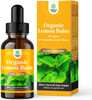 Natures Craft Lemon Balm Extract for Immune Support - Organic Lemon Balm Tincture for Mood Support and Digestive Health for Adults and Kids Vegan Non-GMO Lemon Balm Oil for Enhanced Relaxation and Concentration