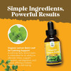 Natures Craft Lemon Balm Extract for Immune Support - Organic Lemon Balm Tincture for Mood Support and Digestive Health for Adults and Kids Vegan Non-GMO Lemon Balm Oil for Enhanced Relaxation and Concentration