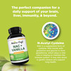 Natures Craft NAC Supplement N-Acetyl Cysteine with Vanilla - Detox Cleanse Liver Supplement with Amino Acids for Liver Detox and Kidney Cleanse - High Absorption NAC 600mg Amino Acids Supplement for Liver Support