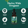 Natures Craft USDA Organic Oregano Oil Drops - Super Concentrated Organic Oil of Oregano Drops for Fast Absorption Digestive Health and Immune Support - Non GMO Vegan 100% Pure Oregano Oil Drops for Adults (1 Pack)