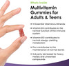 New Leaf Products Multivitamin Gummies High Strength for Men Women - Vegetarian +14 Essential Vitamins & Minerals - Gluten Non-GMO Multi Vitamins Chewable Adults Vitamin C A D E B12 B6 & Biotin Zinc & Iodine