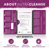 Nutra Tea NUTRACLEANSE - Detox Tea | Colon Cleanse Tea | Constipation Tea - Full Body Detox Cleanse – Includes Dandelion Root Milk Thistle and Burdock Root - 20 Enveloped Tea Bags - by Nutra Tea - Herbal Tea
