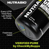Nutrabio Leg Day Intra Carb Supplement – Advanced Carbohydrate Complex – Amino Acid EAA/BCAA Formula – Electrolyte Blend for Recovery and Performance Cherry Lime 20 Servings
