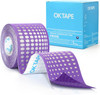 Ok Tape Prime Synthetic Kinesiology Tape Stronger Support Elastic Athletic Tape K Tape Roll Reflective Design Kinetic Tape Uncut 2" x 16.4'-Purple
