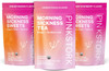 Pink Stork Morning Sickness Bundle with Organic Ginger Peach Tea and Sweets Supports Morning Sickness for Pregnant Women Digestion and Motion Sickness 1st Trimester Pregnancy Must Haves Set of 3
