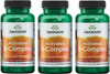 Swanson Activated B-Complex - High Potency and Bioavailability (60 Veggie Capsules) (3 Pack)
