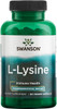 Swanson Amino Acid Ajipure L-Lysine Pharmaceutical Grade 500 Milligrams 90 Veg Capsules Swanson Amino Acid Ajipure L-Lysine Pharmaceutical Grade 500 Milligrams 90 Veg Capsules