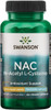 Swanson Amino Acid Ajipure N-Acetyl-L-Cysteine Pharmaceutical Grade 600 Milligrams 60 Veg Capsules