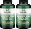 Swanson Apple Cider Vinegar Capsules - Supports Healthy Weight Loss & Digestive Health - Helps Support Metabolism and Maintain Glucose Profile - (180 Capsules 625mg Each) 2 Pack
