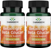 Swanson Betaright Beta Glucans 250 Milligrams 60 Capsules (2 Pack)