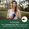 Swanson Biotin Gummies - Daily Supplement Promoting Energy Production & A Healthy Body - All Natural Formula to Help Healthy Hair Skin and Nails - (Blueberry 60 Gummies)
