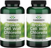 Swanson Broken Cell Wall Chlorella 500 mg 360 Tabs 2 Pack