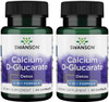 Swanson Calcium D-Glucarate 250 Milligrams 60 Capsules (2 Pack)