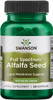 Swanson Full Spectrum Alfalfa Seed 400 Milligrams 60 Capsules