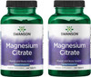 Swanson Magnesium Citrate - Super Strength 112.5 mg 240 Tabs 2 Pack