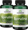 Swanson Spirulina 500 Milligrams 360 Tabs 2 Bottles