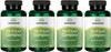 Swanson Tri-Fiber Complex - Digestive Health Supplement Made with Psyllium Oat Bran '&' Apple Pectin - (100 Capsules) 4 Pack