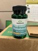 Swanson Triple Strength Melatonin - Natural Sleep Support for Disrupted Sleep Cycles - (60 Capsules 10mg Each) 2 Pack