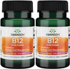 Swanson Vitamin B-12 Lozenges 1000 mcg 100 Lozenges (2 Pack)