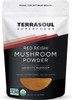 Terrasoul Superfoods Organic Reishi Mushroom Powder (4:1 Extract) 5.5 Oz Immune Support Stress Relief Better Sleep Embrace The Power of Adaptogenic Mushrooms