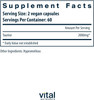 Vital Nutrients Detox Formula | Vegan Liver Detox | Antioxidant Supplement Promotes Liver & Detoxification Support | Gluten Dairy Soy | Non-GMO | 60 Capsules