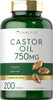 Carlyle Castor Oil 750mg | 200 Softgels | Traditional Herb | Non-GMO Gluten Supplement