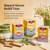 Yogi Tea Relaxation & Stress Relief Tea Variety Pack - 16 Tea Bags per Pack (3 Packs) - Relaxing Tea Sampler - Includes Honey Lavender Stress Relief Tea Bedtime Tea & Comforting Chamomile Tea