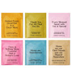 Thoughtfully Gourmet Best Mom Ever Tea Set Tea Sampler Includes 6 Flavors of Tea with Inspirational Quotes Great s for Mom Set of 90