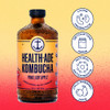 Health-Ade Pink Lady Kombucha Bottle 16 Fl Oz