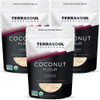 Terrasoul Superfoods Organic Coconut Flour 6 Lbs (3 Pack) - Gluten- | Unrefined | Fine Texture | Premium Quality