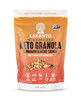 Lakanto Cinnamon Almond Crunch Granola - Delicious Snack Quick Breakfast Cereal Keto Friendly Monk Fruit Sweetener No Sugar Added Vegan Gluten Grain Low Net Carbs (11 Oz)