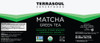 Terrasoul Superfoods Organic Matcha Green Tea (Ceremonial Grade in Miron Glass) 4.24 Ounces (120g)
