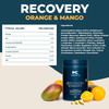 ‎Kinetica Kinetica Recovery Powder Post Exercise Hydration MUScle Repair And Energy Store Replenisher 20 Servings Orange And Mango 1.5Kg