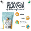 Fermentaholics Usda  Organic Dried Candied Ginger 7 Oz - Perfect For Secondary Fermentation & Kombucha Flavoring
