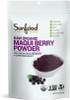 Sunfood Superfoods Organic Maqui Berry Powder - Raw | 4 Oz. Bag 18 Servings | ze Dried To Maintain Nutritional Integrity Antioxidants-Rich | Superfood For Smoothies Yogurt Desserts | Non-Gmo