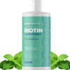 Biotin Shampoo And Conditioner Set - Sulfate & Paraben Shampoo And Conditioner With Biotin And Peppermint For All Hair Types - Volumizing Hair Care Set