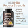 Aquaomega Regular Strength Omega-3 Fish Oil W/Epa And Dha - Omega-3 Supplements For Optimal Health, Omega-3 Fish Oil Capsules 1700Mg, 240 Softgels