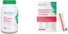 Organika Full Spectrum Plant Enzymes- Helps Break Down Carbs, Fat, Protein, Dairy- 60 Vcaps & Prebiotic + Probiotic Powder 3 G X 14 Sachets