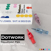 Ballpoint Pen Cartridge Needles, Wormhole Tattoo Cartridge Needles 20Pcs Dotwork Tattoo Needles Retractable Ball Pen Needles Cartridges For Dotwork Drawing & Sketch Stippling Practice On Paper (Green)