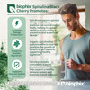Biophix Organic Spirulina Powder 2.2 Lb Black Cherry Flavor - Protein-Rich Nutrient-Dense Superfood - Powerful Antioxidant - Supports Immune Health