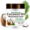 Coconut Oil Cream. Spa Size 10.5 Oz Moisturizing Cream. Coconut Oil For Face, Hands, Hair. Intense Hydration For Dry Skin
