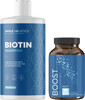 Biotin Volumizing Shampoo For Fine, Thinning Hair - Sulfate- With Tea Tree And Rosemary Oils, Plus Hair, Skin And Nail Vitamins