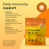 Nutravita Vitamin D3 4000 iu & K2 100μg MK7-180 Tablets