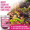 Xprs Nutra Elderberry Juice Powder - Elderberry Powder Organic Fruit Juice Mix - Powdered Elderberries Supplement Rich In Vitamins A And C (8 Oz)